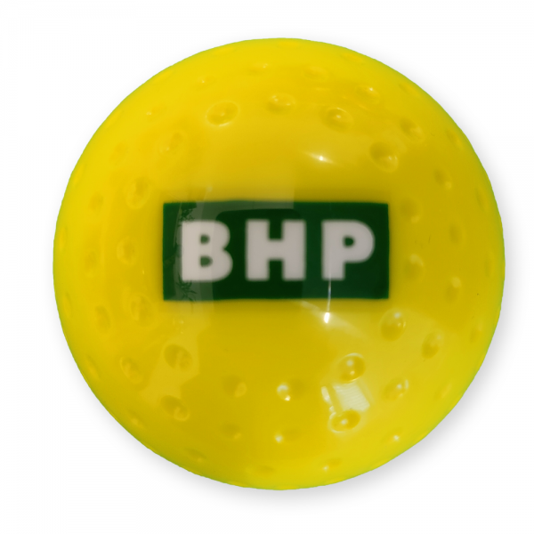 BHP Hockeyball Feld - Dimple gelb